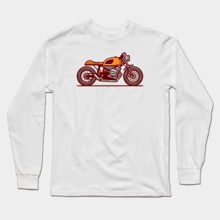 Cafe Racer Motorbike Long Sleeve T-Shirt